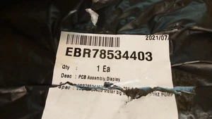LG * EBR78534403 LG Washer Interface Control Board - Picture 1 of 1