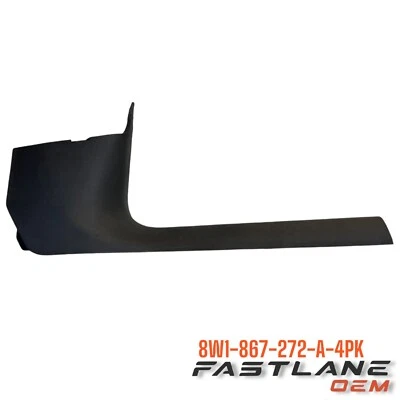 2017-2024 AUDI A4 QUATTRO INTERIOR RH SIDE KICK PANEL TRIM NEW OEM 8W1867272A4PK - Image 1 of 4