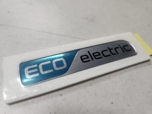 Rear tailgate 'ECO electric' emblem for 2015 2016 2017 2018 2019 KIA Soul EV - Picture 1 of 1