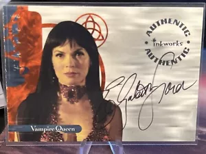CHARMED: Signed by ELIZABETH GRACEN as Vampire Queen Autographed card# A19 - Picture 1 of 1