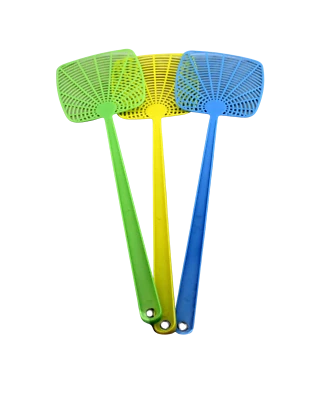 3 Pack Fly Swatter Long Handle 17.4" Indoor Outdoor Bug Insect Killer - Image 1 of 4
