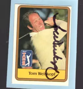 Autographed Tom Weiskopf 1981 Donruss #47 PGA Golf signed - Picture 1 of 1