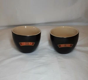 Bailey's Irish Cream Set "Yours" and "Mine" Cups - Picture 1 of 5