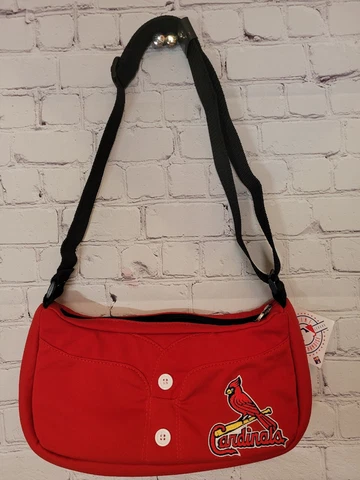 NEW Red St. Louis Cardinals Jersey Purse Bag Adjustable Crossbody MLB Cover