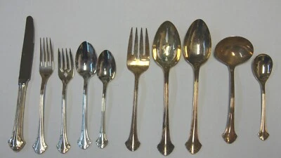 Toalha Prata BOSTON CHIPPENDALE (1987) Placa de Prata PEÇA DE ESCOLHA Banhada - Imagem 1 de 3