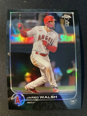 2022 Topps Chrome Ben Baller Jared Walsh #24 Los Angeles Angels - Image 1 of 2