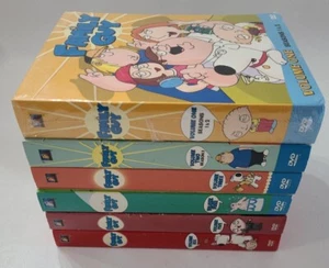 Family Guy Seasons DVD Sets Volume 1-6 2003-2007 1 set New *Missing 1 DVD* ⬇️ - Picture 1 of 12