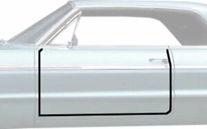 OER Door Frame Weatherstrip Set 1963-1964 Impala Elektra LeSabre  2 Door Hardtop