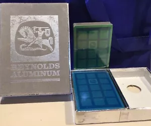 Reynolds Aluminum Two New Decks Playing Cards Set box Advertising Congress Brand - Picture 1 of 5