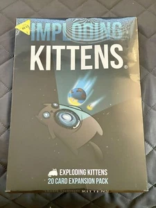 IMPLODING KITTENS EXPLODING KITTENS Card 20 CARD EXPANSION PACK Free Shipn 📦 👀 - Picture 1 of 23