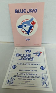 Toronto Blue Jay Spring Training Program, 1979, W/Separate Scoring Card MLB - Picture 1 of 8