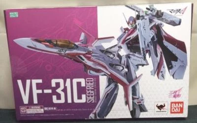 Figura Género Bandai DX Macross Delta VF-31C Siegfried Mirage Farina - Robotech Foto 1 de 4