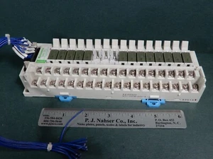 Matsushita 24VDC Relay Block PC1a-24V APC33125 Relays 16 Position AY102502 - Picture 1 of 6