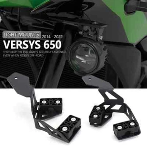 Auxiliary Light Bracket Lamp Spotlight Holder For Kawasaki Versys 650 2022-2014 - Picture 1 of 10