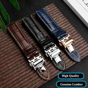 Leder Uhrenarmbänder für Longines L2 L3 L4 Masters Collection Uhrengürtel Armband - Bild 1 von 33