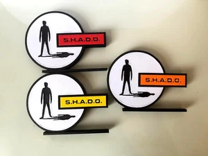 UFO SHADO Logo American Air Force Colonel Pilot Astronaut Secret High-Technology - Picture 1 of 5