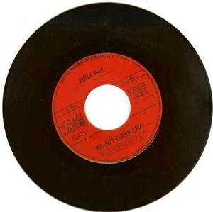 EDITH PIAF 45 RPM, MARGOT COEUR GROS, TIENS V'LA UN MARIN, EXCELLENT COND - Imagen 1 de 2