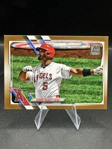 Albert Pujols #178 2021 Topps Series 1 Gold /2021 Angels - Picture 1 of 3