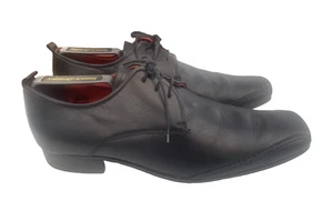 NEXT ITALIA Men's Size UK 9/44/US10 Black Leather Casual Lace Up Shoes - Picture 1 of 10