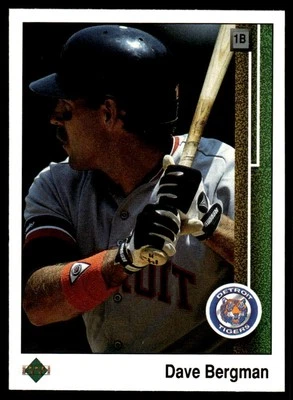 1989 Upper Deck #266 Dave Bergman - Image 1 of 2