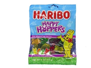 Haribo Sugar Candy 4 Ounce Pack Natural & Artificial Fruit Flavors - Picture 1 of 2