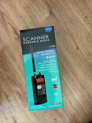 Whistler "Scanner Handheld Radio" Digital Trunking Technology (WS1040) - Image 1 of 4
