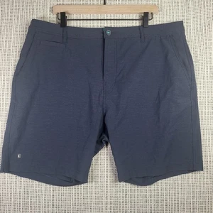 Linksoul Shorts Mens 38 Performance Golf Chino Stretch Quick Dry Classic Fit - Picture 1 of 6