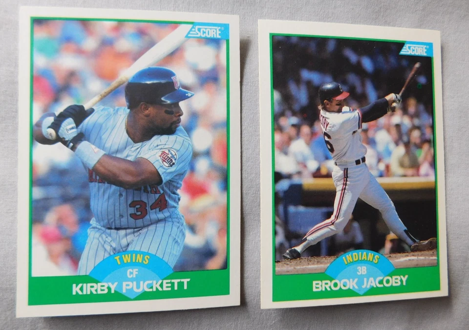 Tarjeta de béisbol 1989 Score Baseball #1-220 elige una Foto 1 de 1