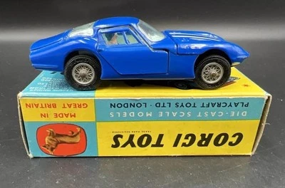 Corgi 324 Marcos 1800 With Volvo Engine In Blue. VN Mint In Good Original Box - Image 1 of 4