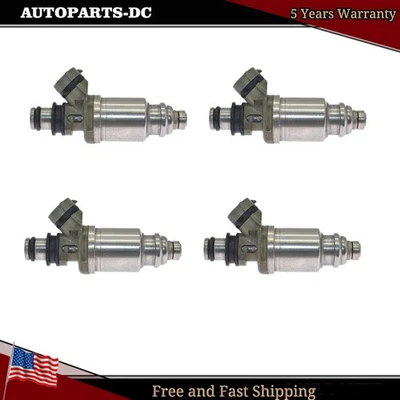 4x Fuel Injectors 23250-16120 for 90-1993 Toyota Celica Corolla Geo Prizm 1.6L — 第 1/4 张图片