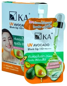 KA UV Avocado Blink Up LSF50 PA++++ Tone-up Haut Gesicht Sonnencreme 7g* 6 Beutel - Bild 1 von 16