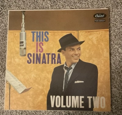 Frank Sinatra – This Is Sinatra Volume Two LP Vinyl 1958 Capital W982 - Image 1 of 2