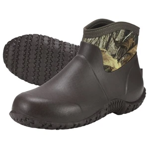 HISEA Men Ankle Rain Boots Waterproof Garden Shoes Anti-Slip Yard Mud Work Boots - Picture 1 of 47