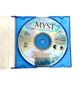 MYST 1993 Windows 3.1 PC CD Rom Videospiel nur Disc Vintage - Bild 1 von 2