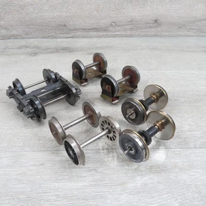 MARKE ? - Spur 1 - 7-tlg. Konvolut Räder / Drehgestelle - #AY13457 - Picture 1 of 6