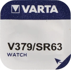 20 x VARTA Watch V 379 watch cell button cell SR 521 SW V379 watch battery 1 BL - Picture 1 of 1