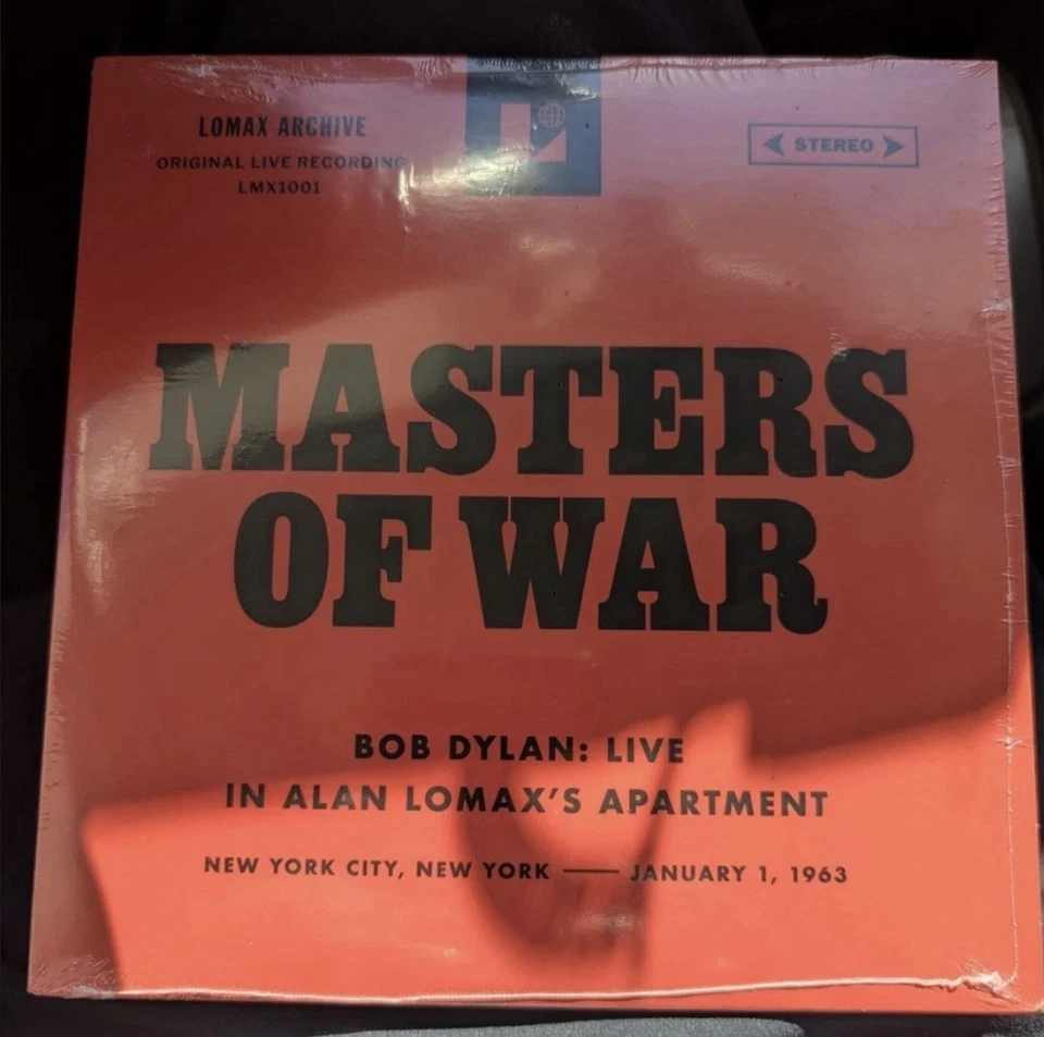 RSD BLACK  FRIDAY 2025 SEALED BOB DYLAN MASTERS OF WAR NUMBERED 7” - Image 1 of 1