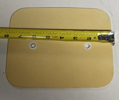 Hodaka Original OEM Front Plastic Number Plate ACE 100 Super Rat 93 # 939302 - Image 1 of 3