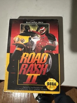 Road Rash II Sega Genesis 1992 Sealed Brand New Factory Sealed - Image 1 of 4