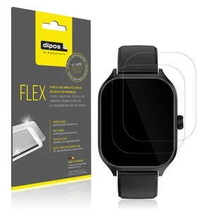 2x 3D Full Cover Schutzfolie für smooce Kinder Smartwatch 01 Panzerfolie - Zdjęcie 1 z 7