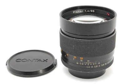  [Exc+5] Lente Contax Carl Zeiss Planar T* 85 mm f1,4 MMJ Montaje CY de JAPÓN Foto 1 de 4