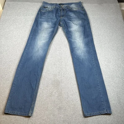 Dolce & Gabbana D&G Power Straight-Leg Jeans Mens 34/33 Italy Vintage Y2K NOTE - Image 1 of 4
