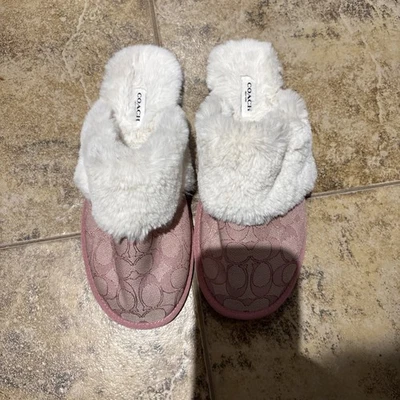 Zapatilla Coach Ziva Signature Jacquard Rosa Mujer Talla 9 Suela de Goma Zapato  Foto 1 de 3