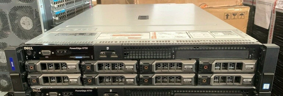 Dell R730 2RU Server 28 CORE 2 XEON E5-2660 V4 HUGE 512GB  RAM 48TB HDD H730 GST - Image 1 of 1
