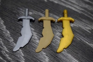 Lego 60752 Weapon Sword Scimitar with Nicks Select Colour Pack of 4 - Picture 1 of 4