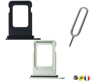 IPHONE 12 (sim unique) TIROIR CARTE SIM Plateau SIM TRAY support sim IPHONE 12 - Imagen 1 de 3