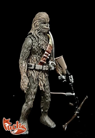 Wookiee Custom Star Wars action figure, 3.75" 1:18 Fuchs Artwerks Cover