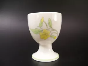 Taza de huevo floral de porcelana fina Harleigh China inglesa - Imagen 1 de 9