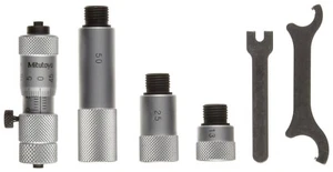 Mitutoyo 137-206 Tubular Vernier Inside Micrometer, Extension Rod Type, Carbide - Picture 1 of 2