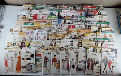 LOTE DE 175 PATRONES DE COSTURA VINTAGE/MODERNOS Lote Mixto Vogue-McCalls-#1 Foto 1 de 4